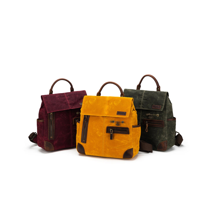 Della Q Maker's Canvas Midi Backpack