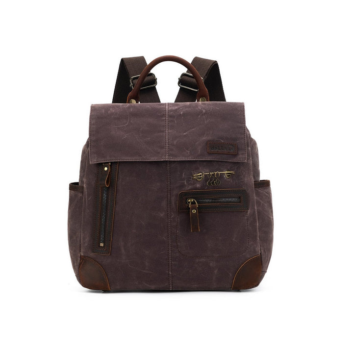 Della Q Maker's Canvas Midi Backpack