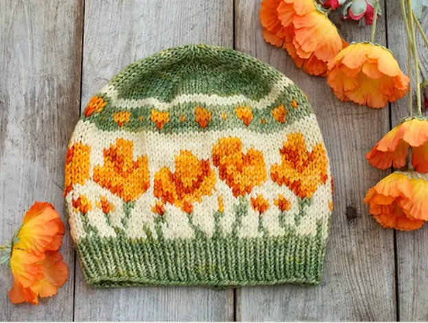 Knitting California Hat Kit