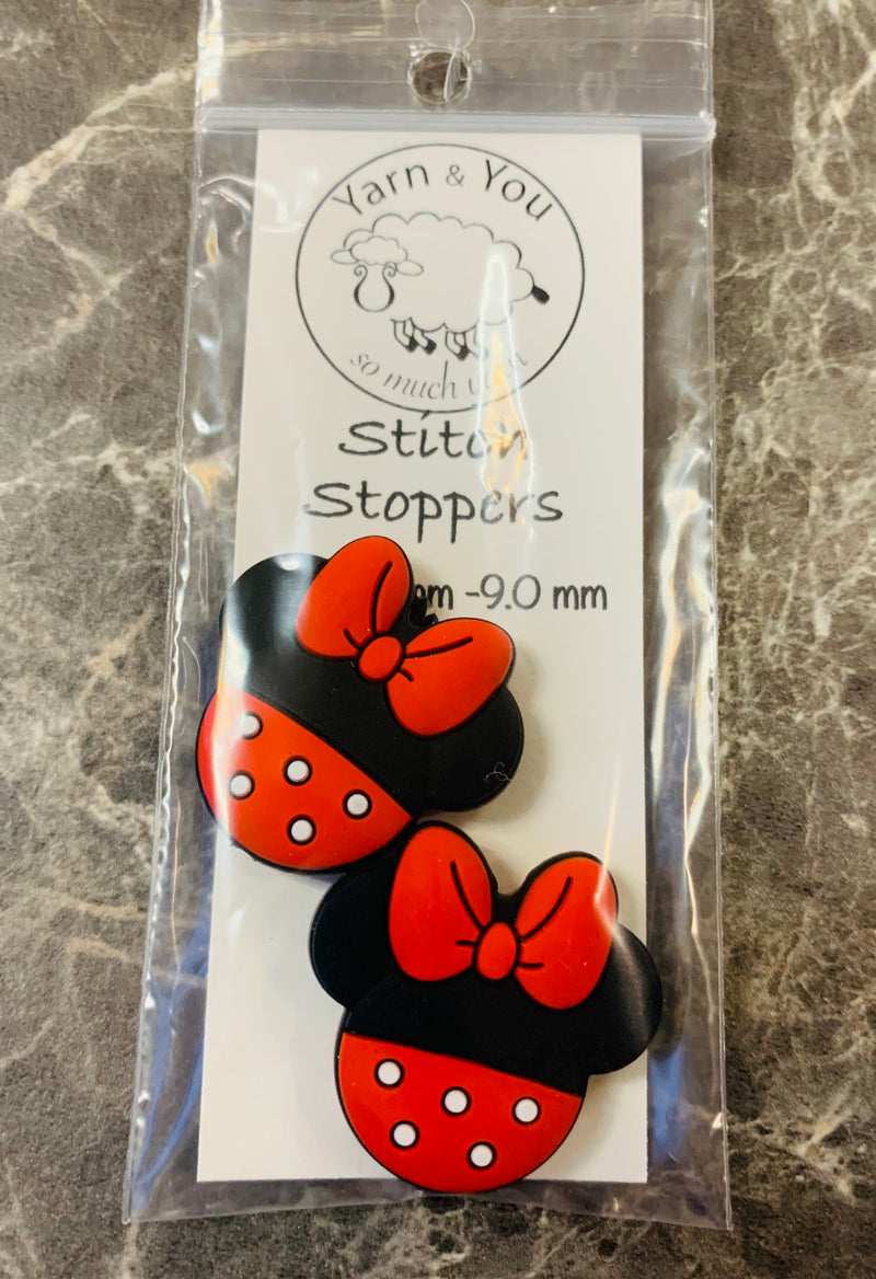 YAY! Stitch Stoppers - Red Miss Mouse