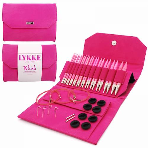 Lykke 5" Blush Interchangeable Needle Set