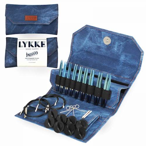 Lykke 3.5" Indigo Interchangeable Needle Set